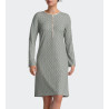 Liquette manches longues modal Vert / Beige