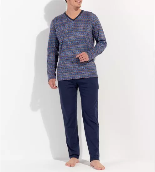 Pyjama long RIO Multico Print