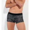 Shorty imprimé dentelle HIMEROS Noir