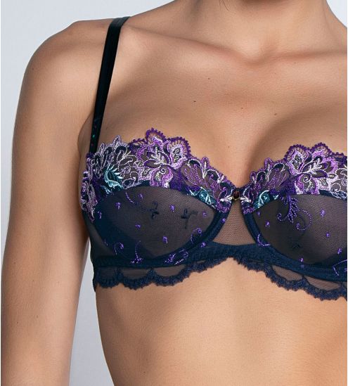 Soutien-gorge corbeille Déesse Désirs Mauve Désir