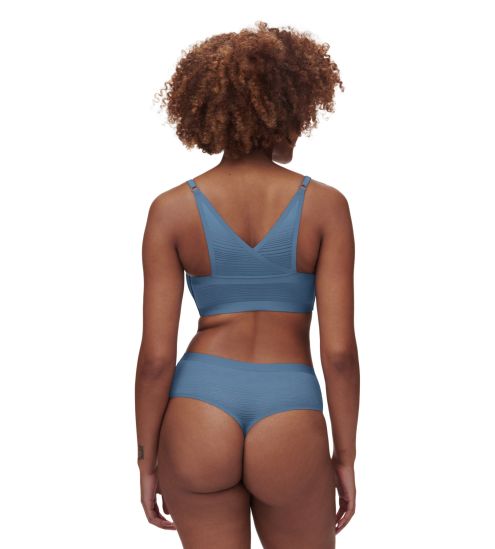 String taille haute Softstretch Stripes Bleu Jeans
