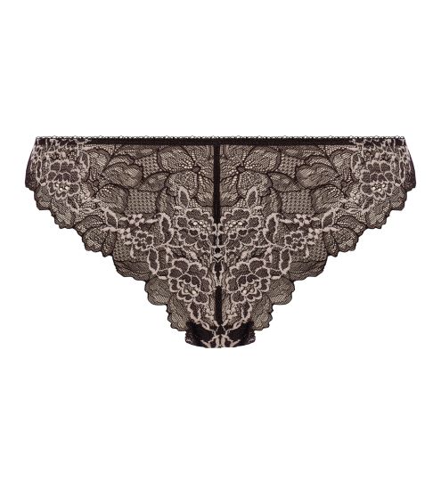 Tanga Lace Perfection Black Ivory