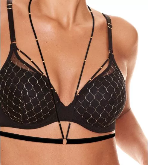 Soutien gorge coque coeur Colima Noir