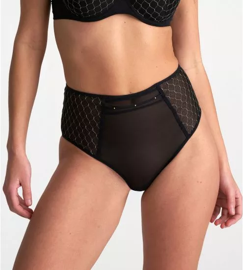Culotte haute Colima Noir