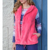 Veste sans manches pilou Corail