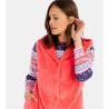 Veste sans manches pilou Corail