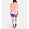 Pyjama en velours Rose