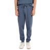 Pantalon de jogging resserré pour homme Bleu