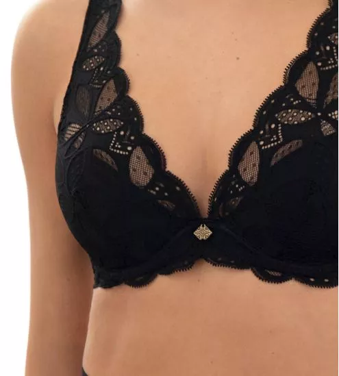 Soutien-gorge triangle 1/2 mousse Stricto Sensuelle Noir