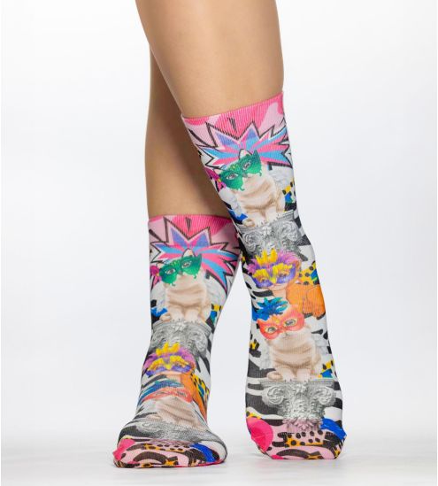 Chaussettes Femme Mask Cat