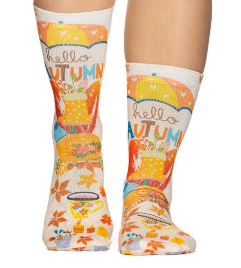 Chaussettes Femme Hello Autumn