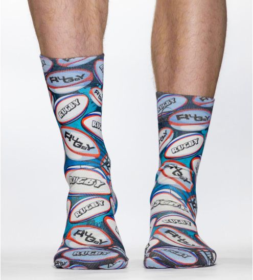 Rugby man socks