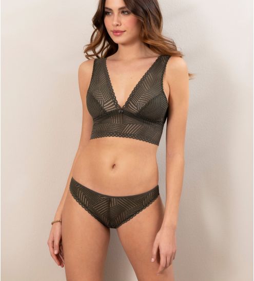 Brassière Tressage Graphic Eclat Aventure Vert