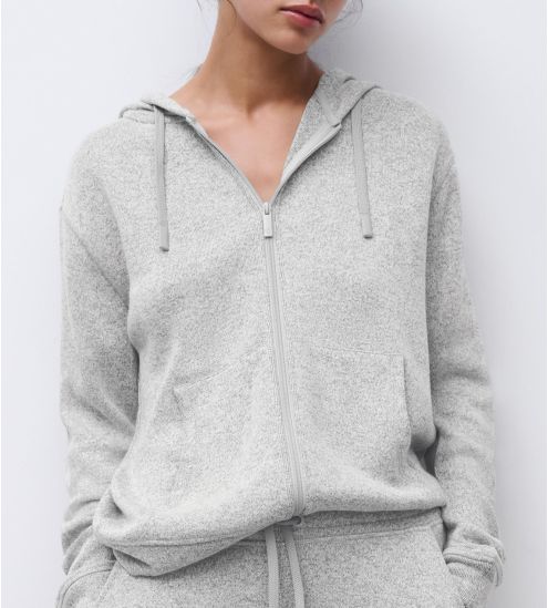 Veste de jogging zippée Jerry Gris Chiné