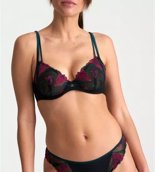 Soutien gorge triangle armature Yoly Jewel Green