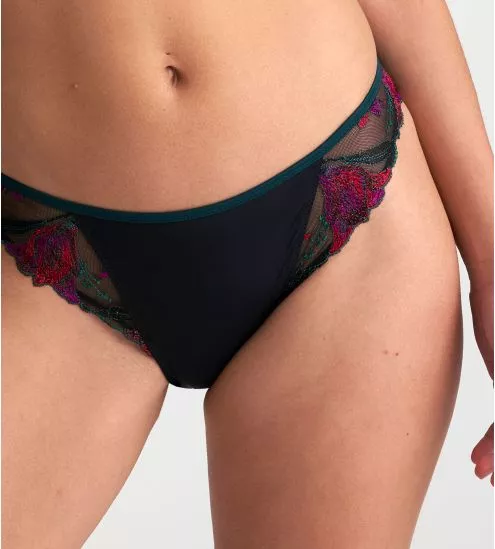 Slip brésilien Yoly Jewel Green