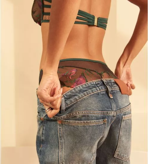 Shorty String Yoly Jewel Green