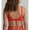 Soutien gorge corbeille Jhana Fiesta Rouge