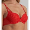 Soutien gorge coques coeur Jhana Fiesta Rouge