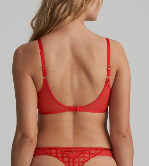 Soutien gorge coques coeur Jhana Fiesta Rouge