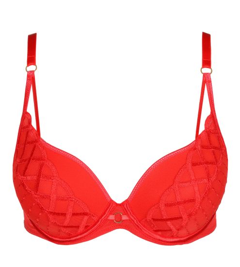 Soutien gorge coques coeur Jhana Fiesta Rouge