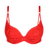 Soutien gorge coques coeur Jhana Fiesta Rouge