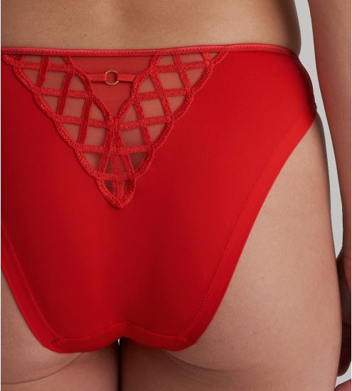 Slip Brésilien Jhana Fiesta Rouge