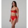 Slip Tai Rétro Jhana Fiesta Rouge