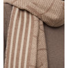 Écharpe brune Brown Light Combination