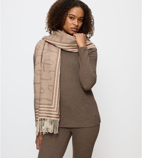 Écharpe brune Brown Light Combination