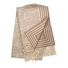 Écharpe brune Brown Light Combination