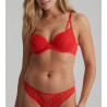 Soutien gorge coques coeur Jhana Fiesta Rouge