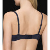 Soutien gorge balconnet en dentelle Body Make Up Illusion Lace Noir