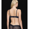 Soutien gorge balconnet en dentelle Body Make Up Illusion Lace Noir