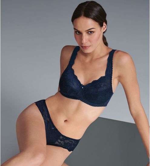 Soutien gorge sans armature Bobette Bleu Marine