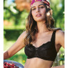 Soutien gorge sans armature Bobette Noir
