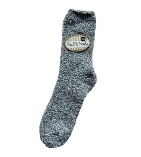 Gray man socks