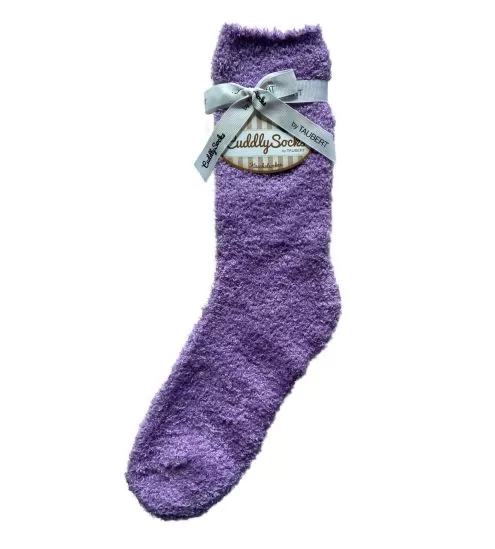 Socks Smooth Cuddly Purple