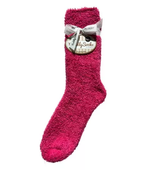Smooth Cuddly Fuchsia socks
