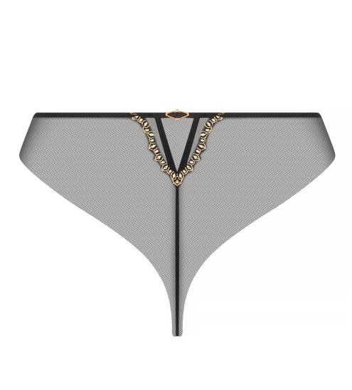 String couture Éblouissante Icône Or Nuit