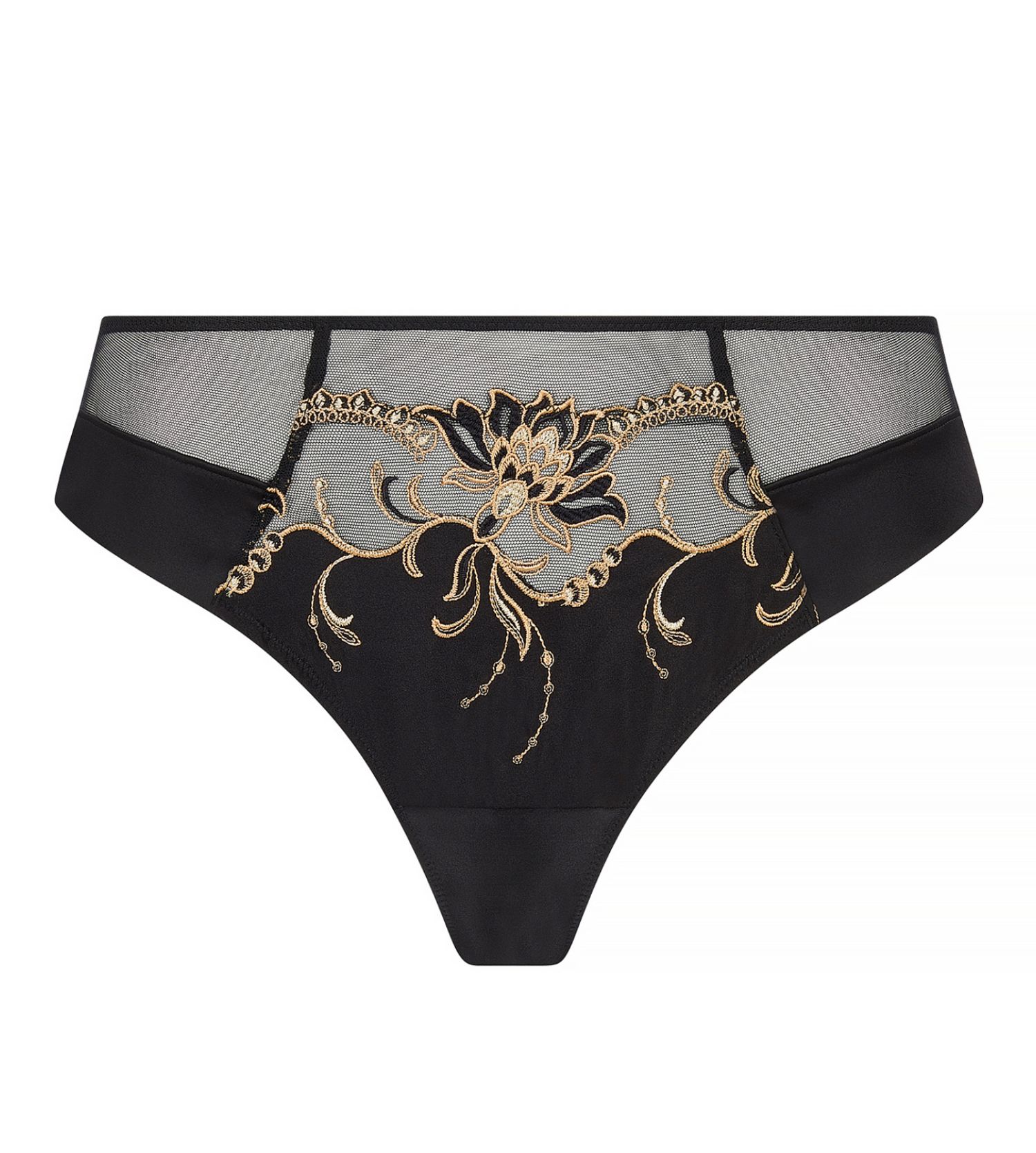 【LISE CHARMEL】新作★EBLOUISSANTE ICONE★Slip seduction Slip Séduction Éblouissante Icône Or Nuit Lise Charmel