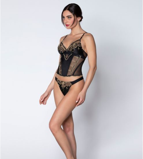 Galbe taille Éblouissante Icône Or Nuit