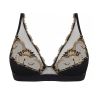 Soutien gorge Glam Éblouissante Icône Or Nuit