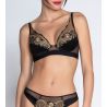 Soutien gorge Glam Éblouissante Icône Or Nuit