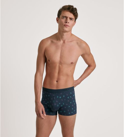 Boxer homme Swiss Cotton Select Dark Sapphire Bleu