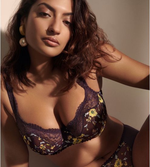 Soutien gorge corbeille Malba Amethyst