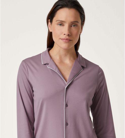 Pyjama femme boutonné Night Lovers Elderberry