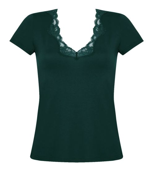 T shirt manches courtes Simply Perfect Vert Anglais