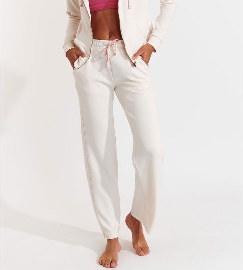 Pantalon large Flowega Bayjoy Creme LOY61