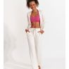 Pantalon large Flowega Bayjoy Creme LOY61